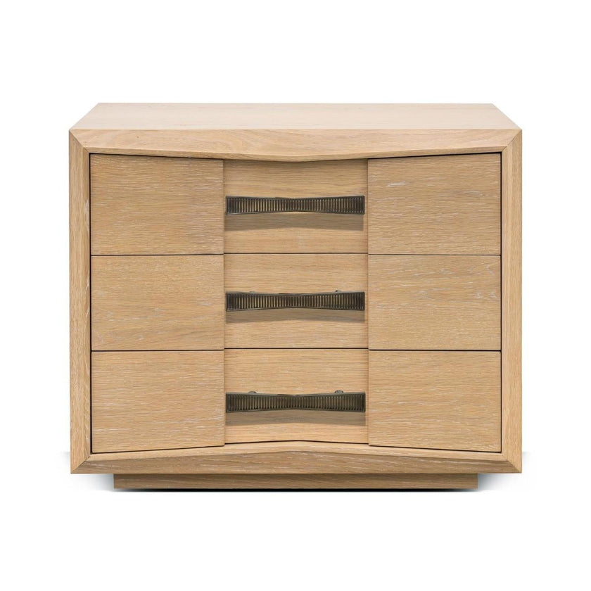 Interlude Claude 3 Drawer Bedside
