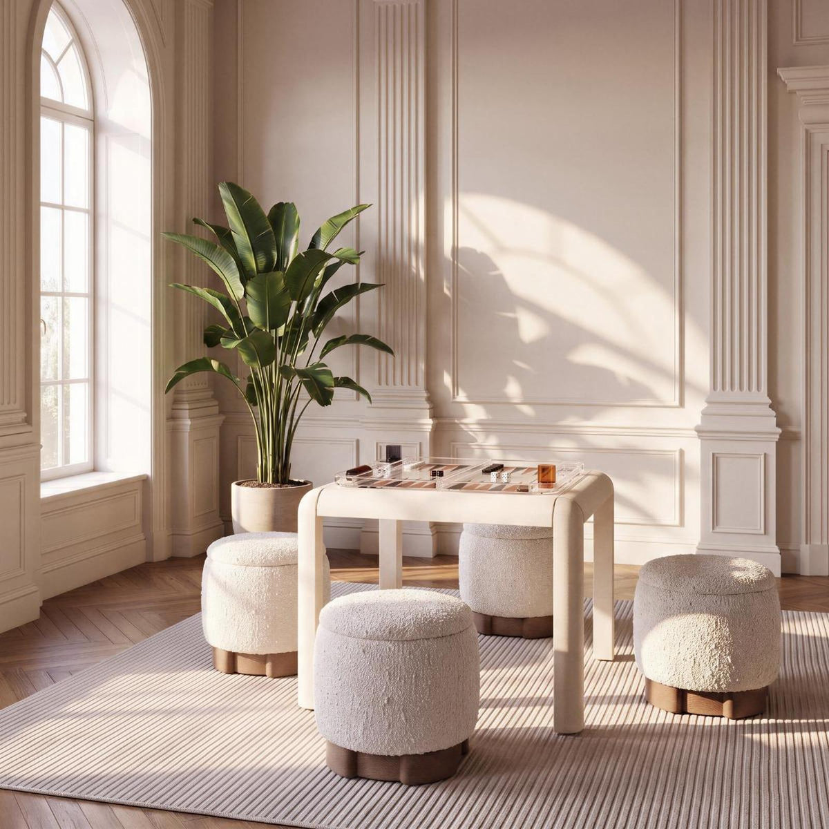 Interlude Kelly Game Table
