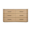 Interlude Lola 6 Drawer Dresser