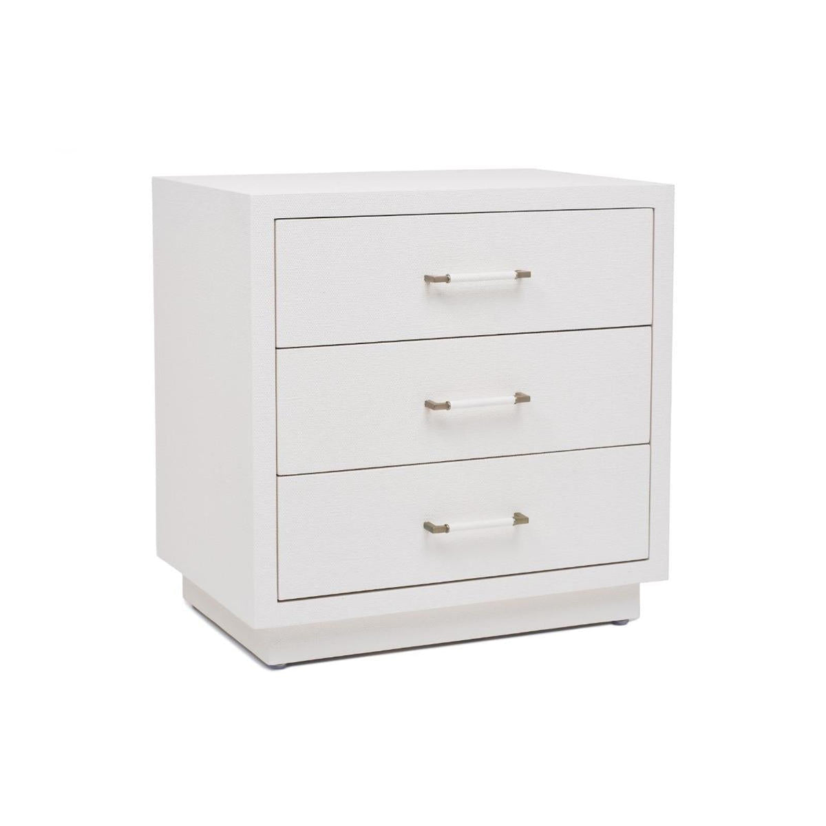 Interlude Taylor 3 Drawer Bedside Chest