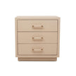 Interlude Taylor 3 Drawer Bedside Chest