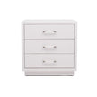 Interlude Taylor 3 Drawer Bedside Chest