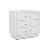 Interlude Taylor 3 Drawer Bedside Chest