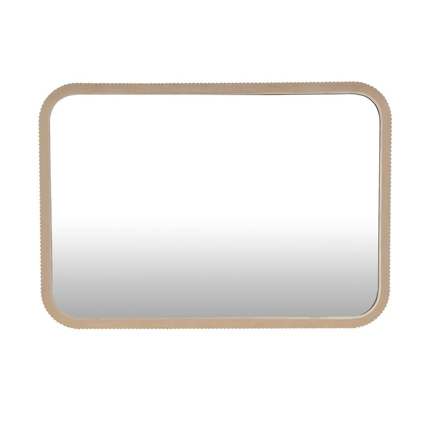 Michael Amini West Kensington Wall Mirror - Sea Salt Caramel