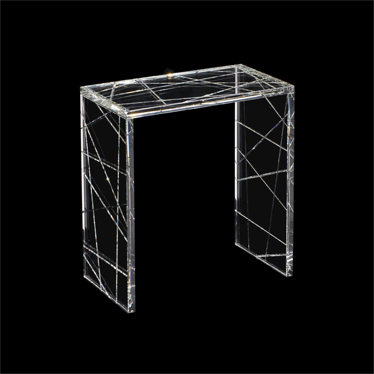 John Richard Crystal Nesting Table