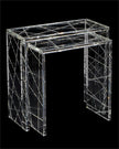John Richard Crystal Nesting Table