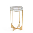 John Richard Svelte Martini Table I, Brass
