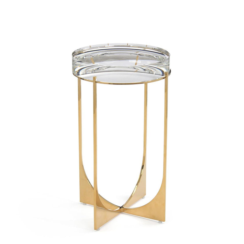 John Richard Svelte Martini Table I, Brass