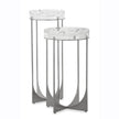 John Richard Svelte Martini Table II, Silver