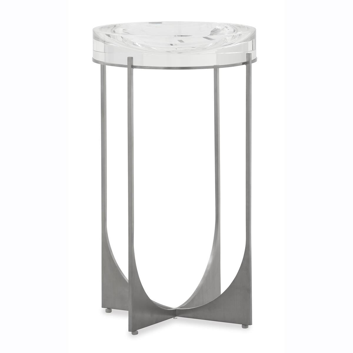 John Richard Svelte Martini Table I, Silver