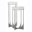 John Richard Svelte Martini Table I, Silver