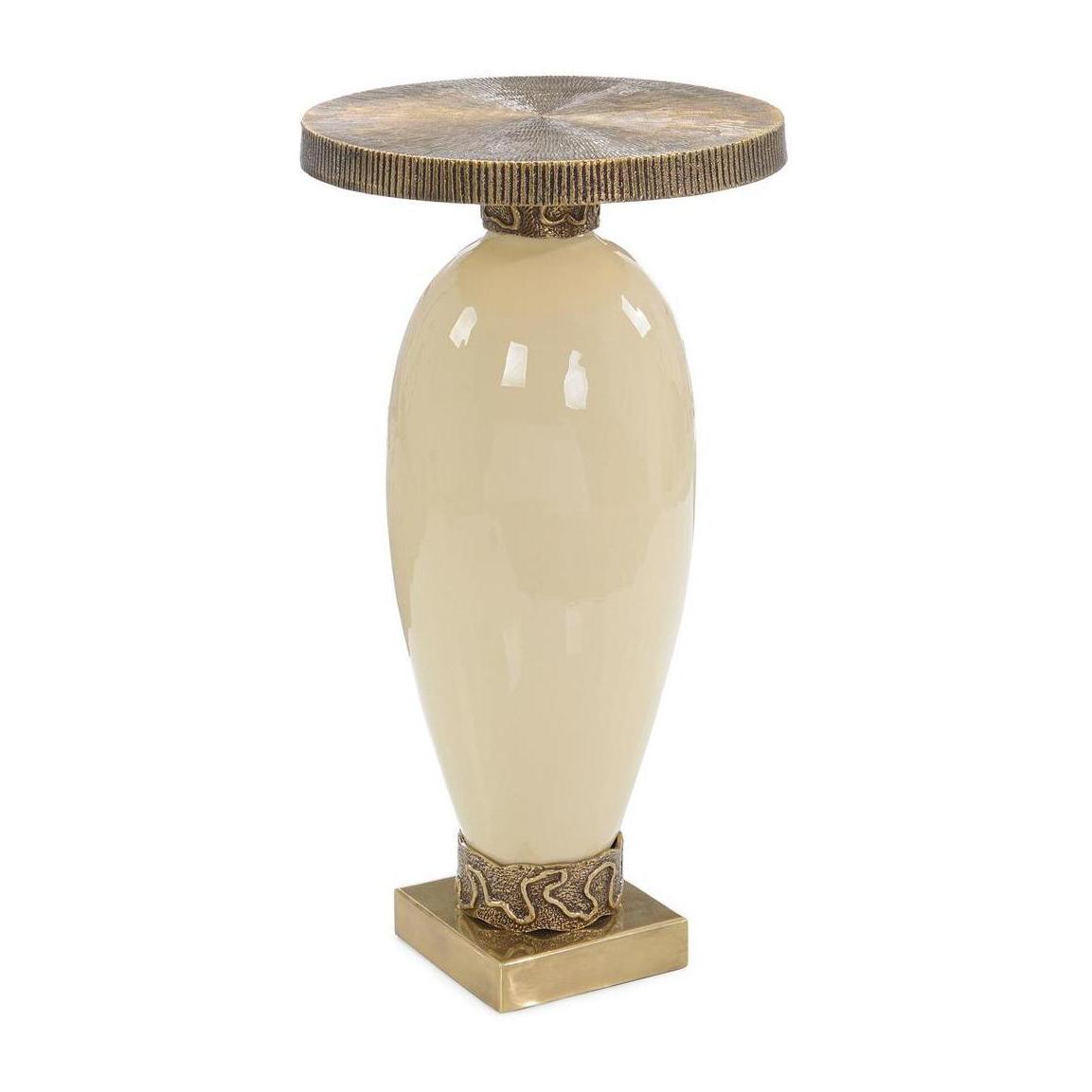 John Richard Delphi Side Table, Ivory