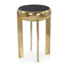 John Richard Annula Side Table, Black Marble