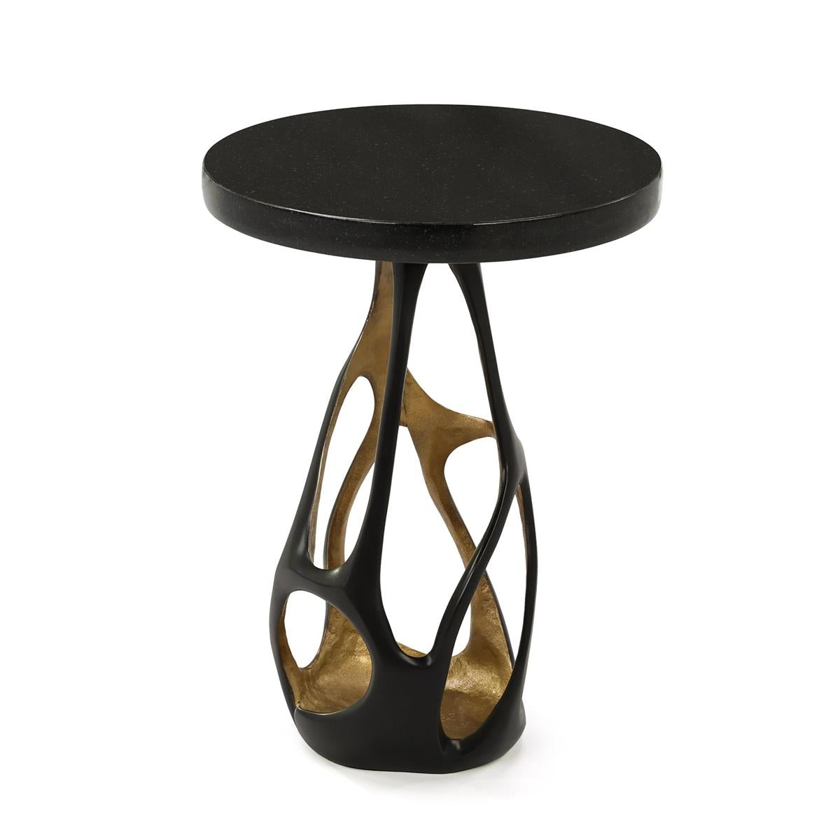 John Richard Nexus Side Table, Bronze