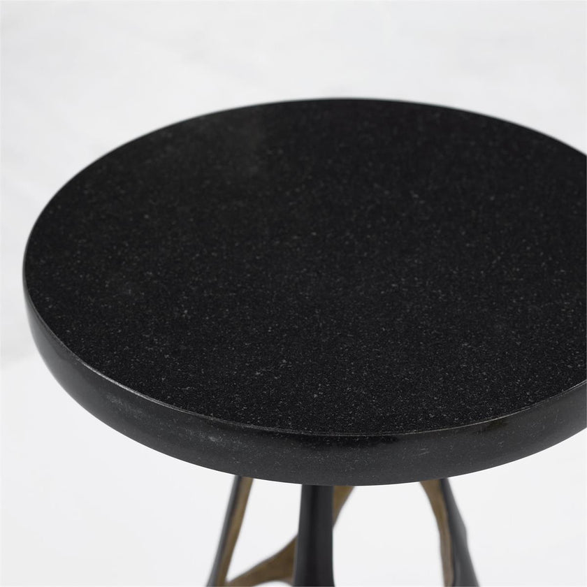 John Richard Nexus Side Table, Bronze