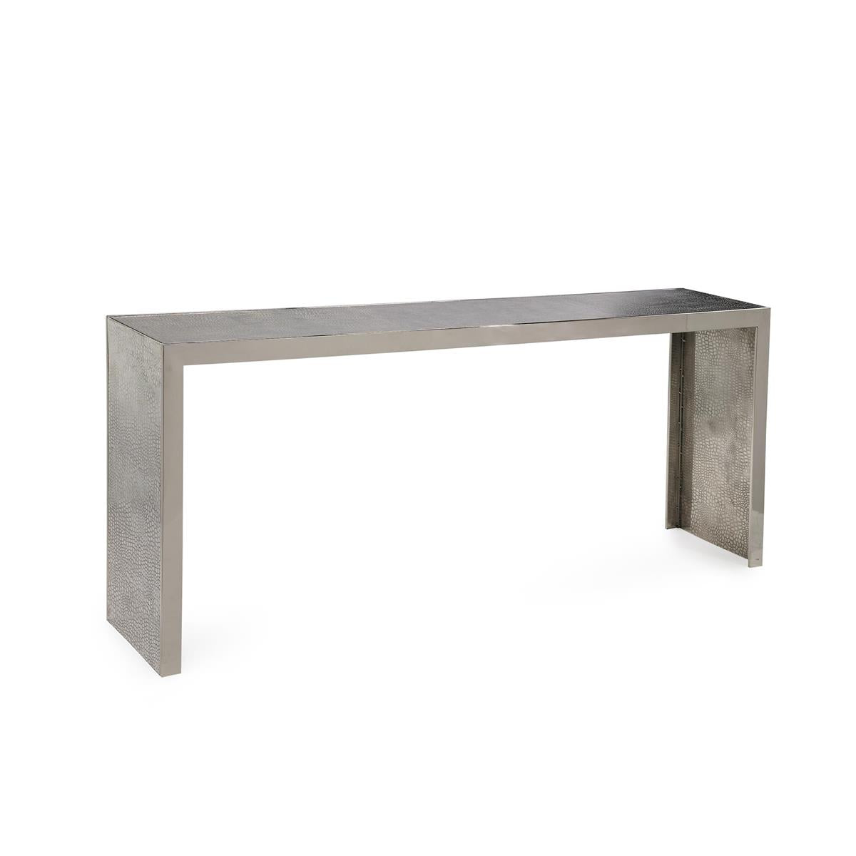 John Richard Silver Serpent Console Table, Small