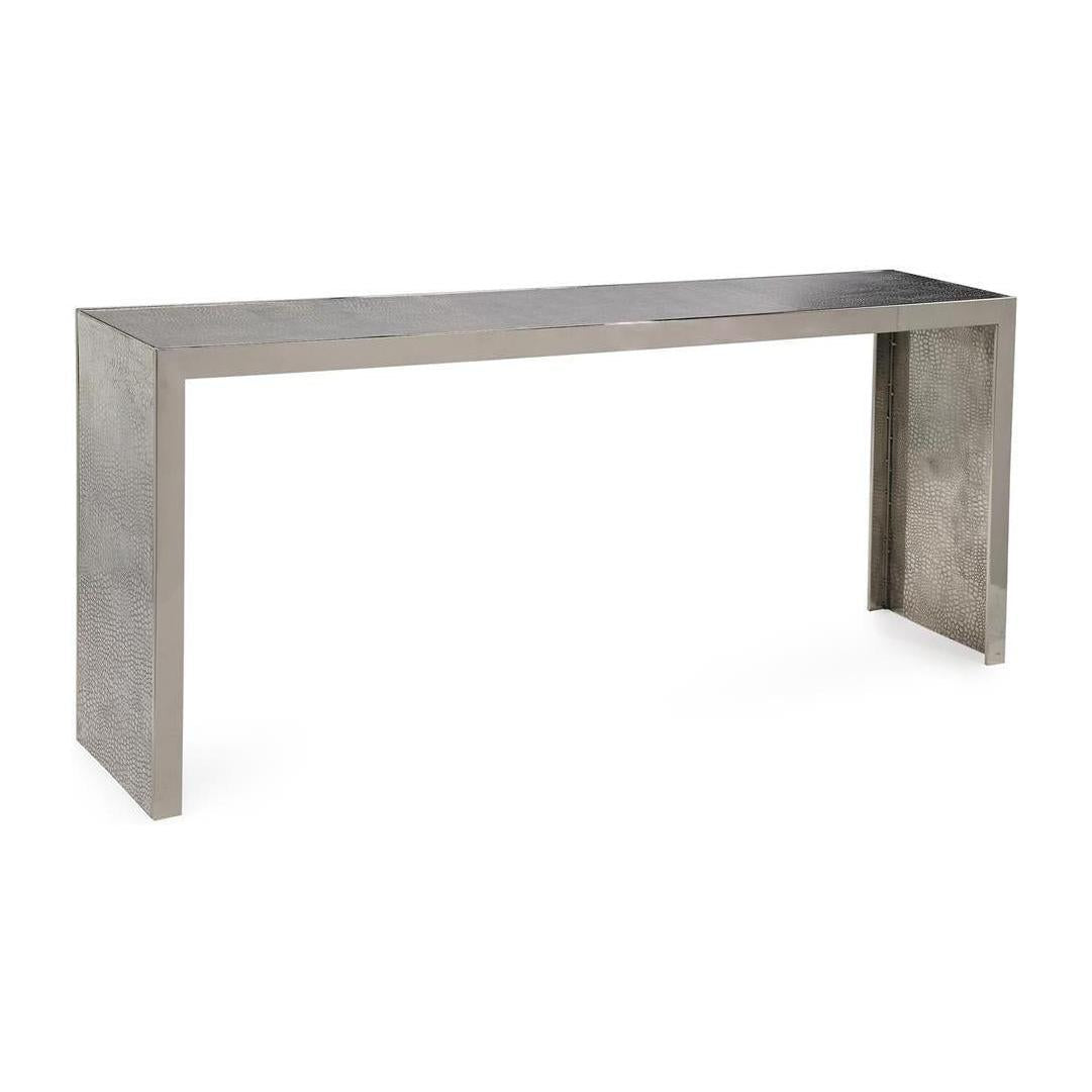 John Richard Silver Serpent Console Table