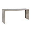 John Richard Silver Serpent Console Table, Large