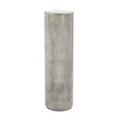 John Richard Silver Serpent Lighted Pedestal