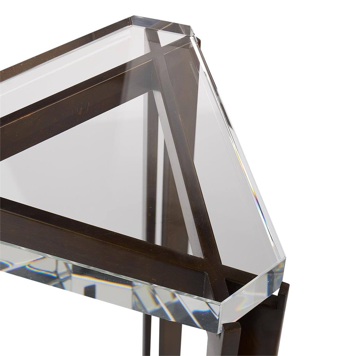 John Richard Trigon Accent Table