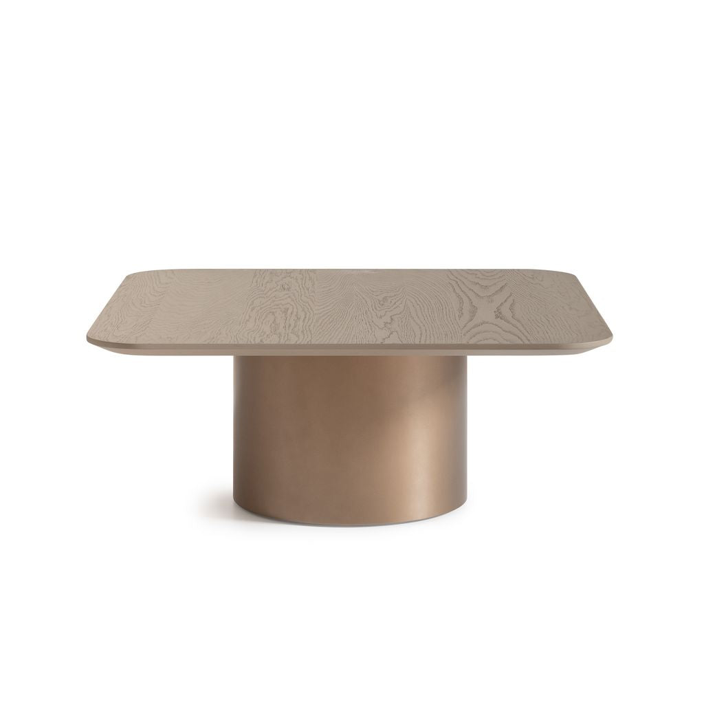 Michael Amini Canberra Short Cocktail Table - Light Ash