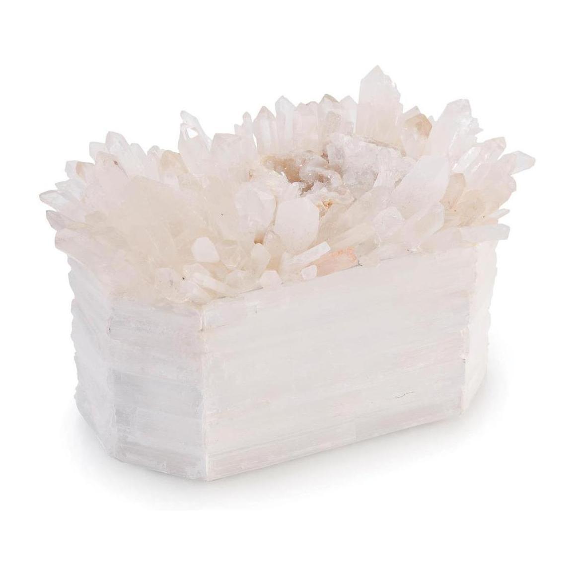 John Richard Crystals on White Box