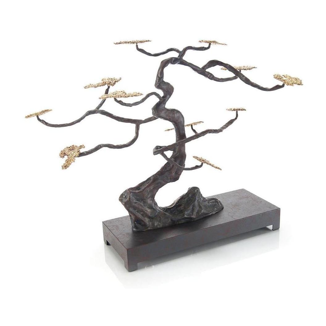 John Richard Decor Windswept Sculpture in Antique Brass