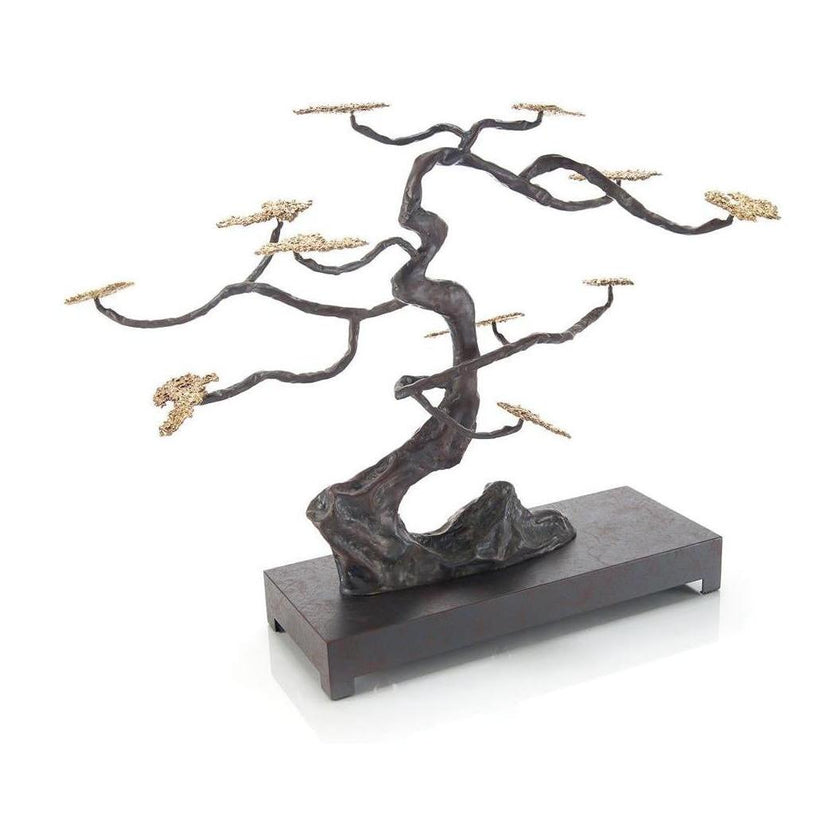 John Richard Decor Windswept Sculpture in Antique Brass