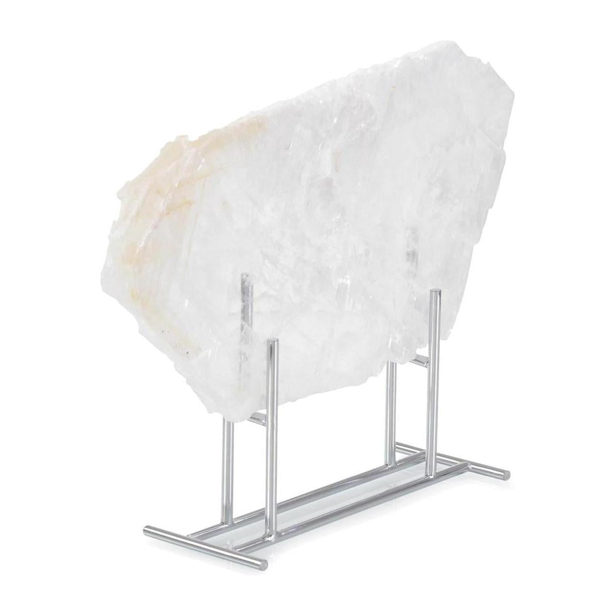 John Richard Clear Selenite Specimen