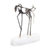 John Richard Sculptural Horse on Selenite