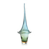 John Richard Decor Azure Blue Handblown Glass Sculpture I