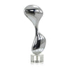 John Richard Decor Mirror Chrome Stainless Steel Abstract Sculpture
