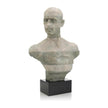John Richard Two-Tone Gray Bust Sculpture