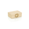 John Richard Decor Dazzle Vegan Snakeskin Box
