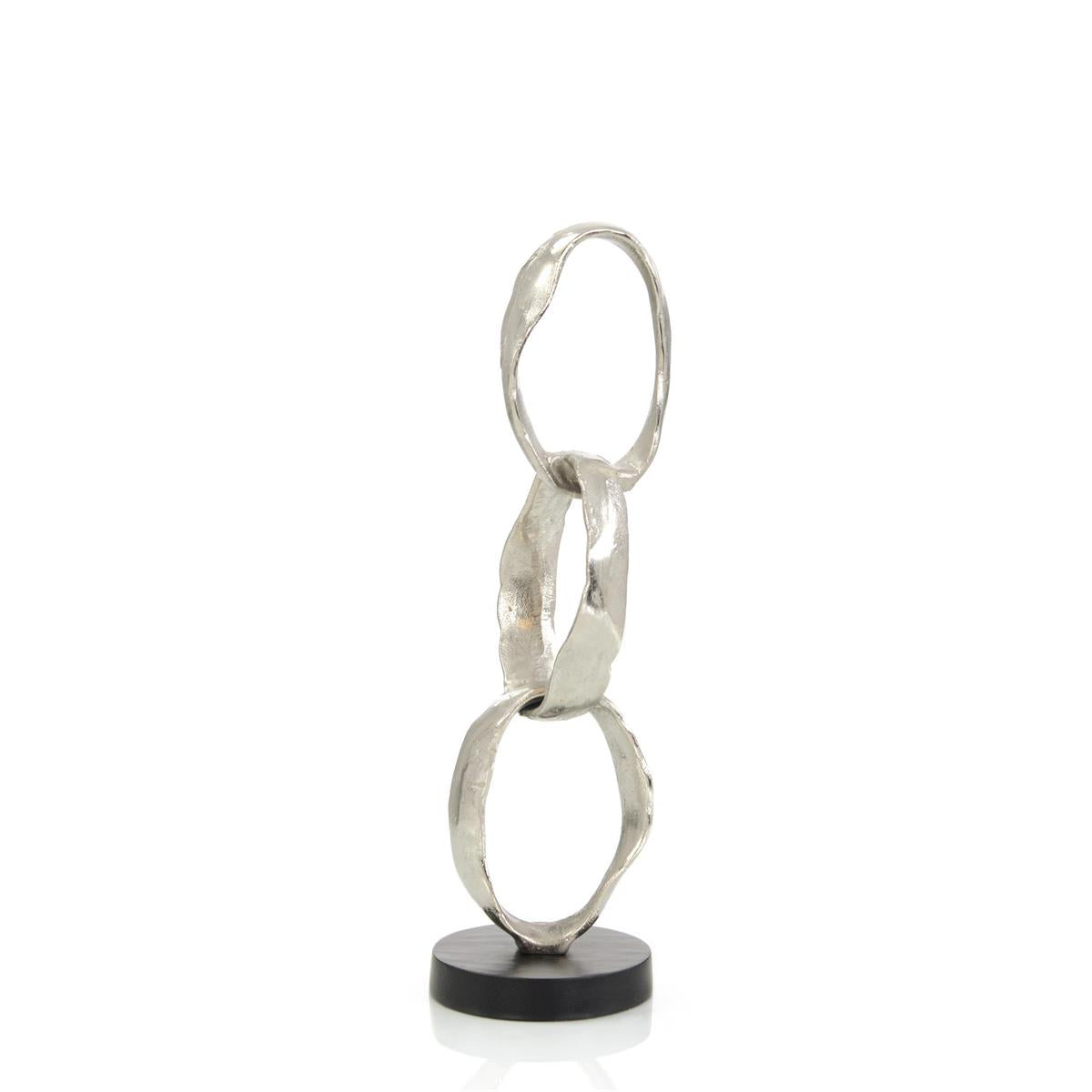 John Richard Decor Stacked Rings Sculpture