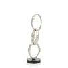 John Richard Decor Stacked Rings Sculpture