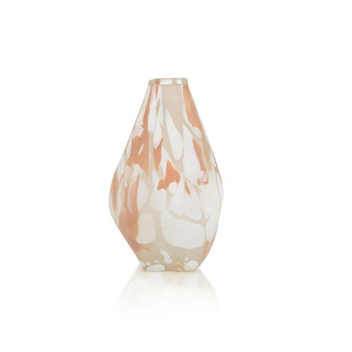 John Richard Blush Rock Glass Vase Medium