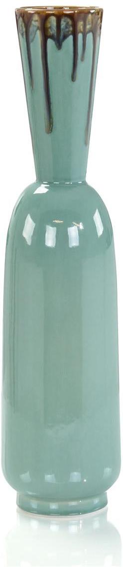 John Richard Decor Seafoam Green Trickle Vase I