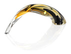 John Richard Decor Handblown Black and Amber Arch Sculpture II