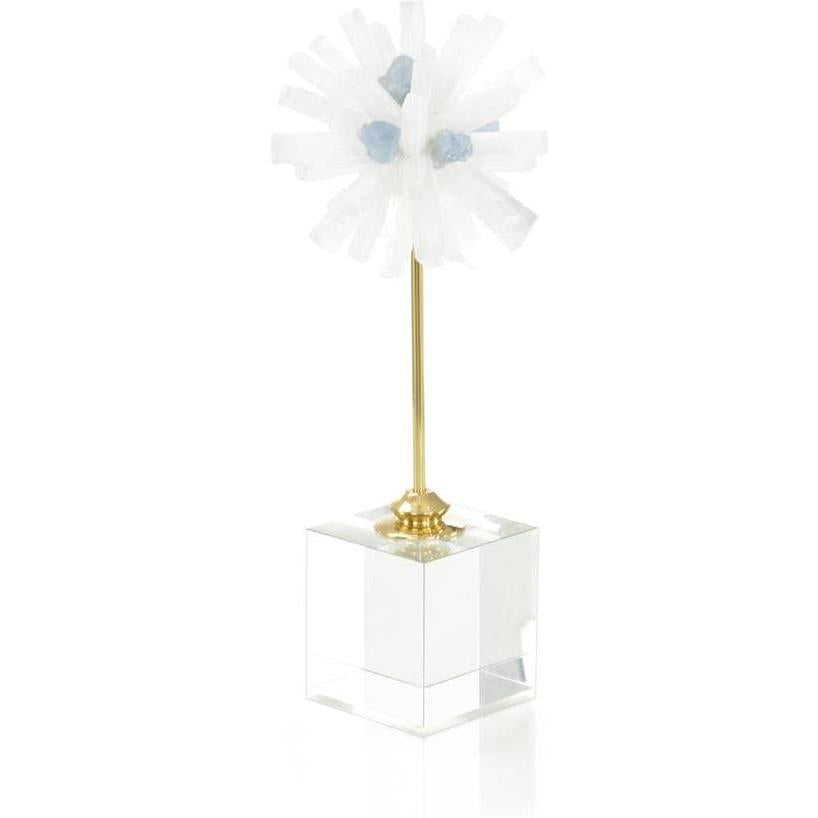 John Richard Decor Selenite Starburst Sculpture III