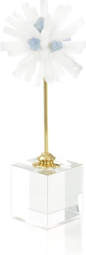 John Richard Decor Selenite Starburst Sculpture III