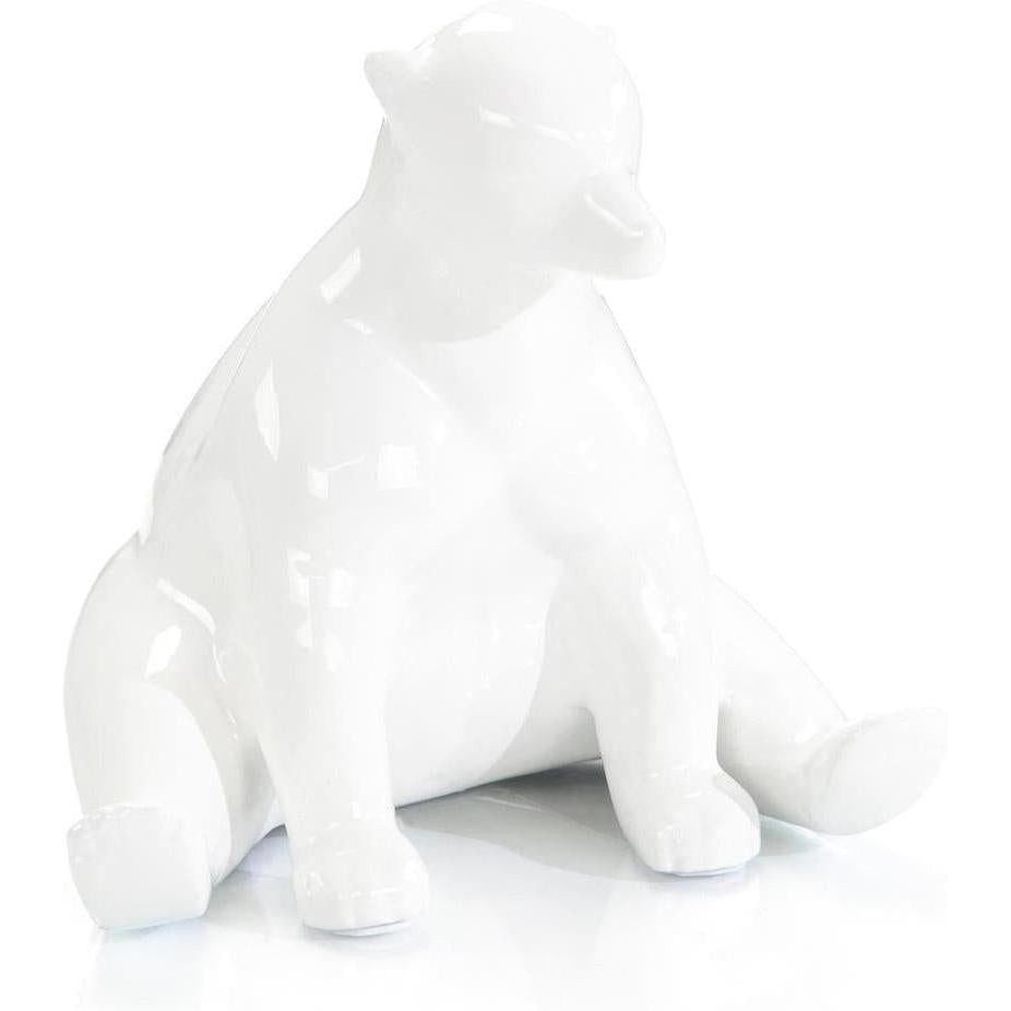 John Richard Decor Sitting Bear Sculpture