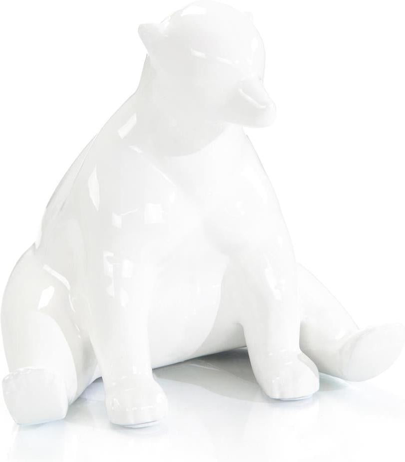 John Richard Decor Sitting Bear Sculpture