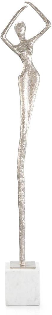 John Richard Decor Posing Female Nickel Sculpture III