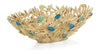John Richard Decor Embellished Frond Bowl