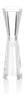 John Richard Decor Crystal Hourglass Candleholder III