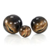John Richard A Set Of Three Decorative Lacero Balls