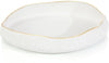 John Richard Decor White Free-form Bowl I
