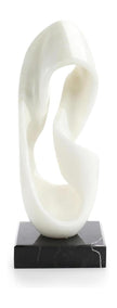 John Richard Decor Moebius Strip Sculpture on Marble