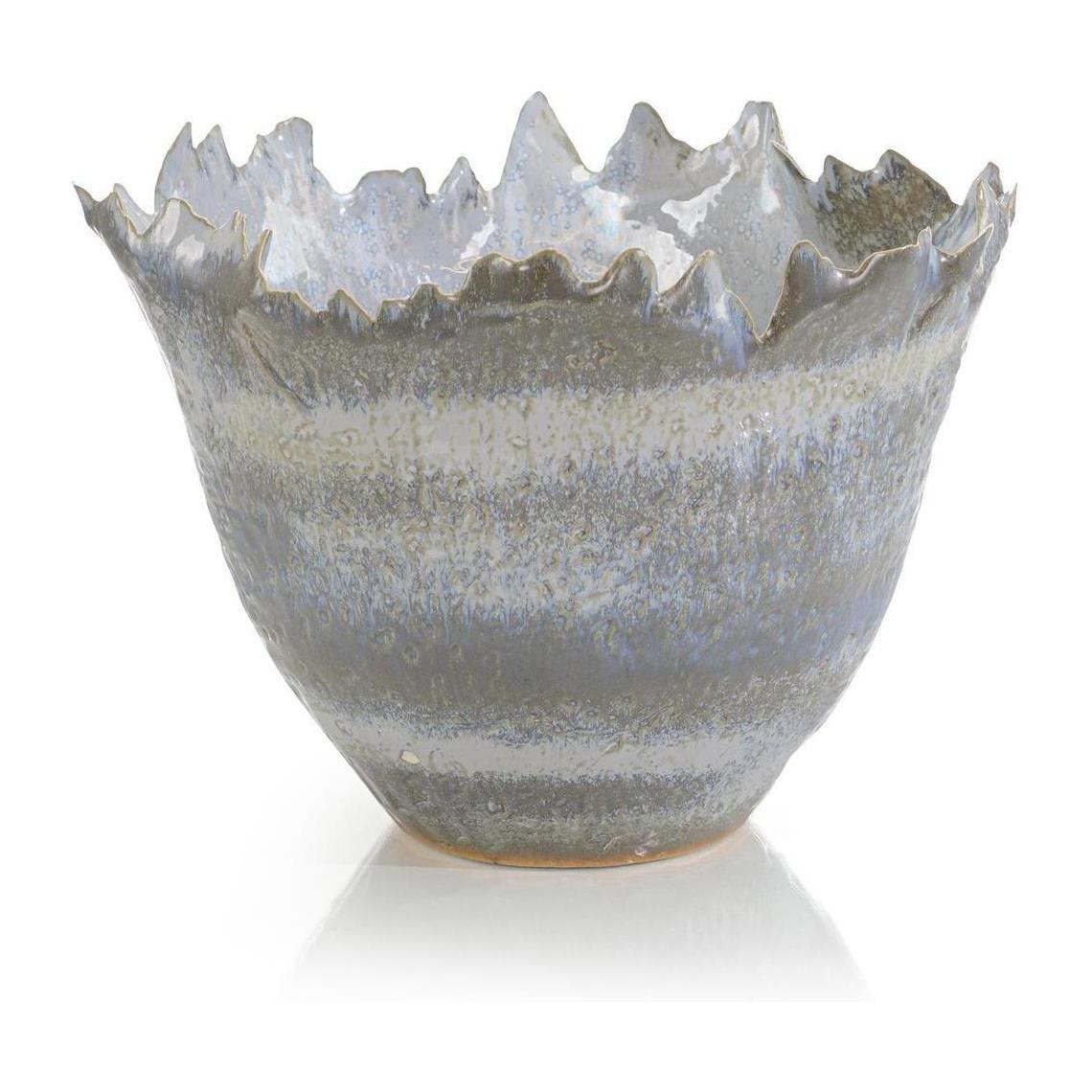 John Richard Decor Blue Summit Bowl